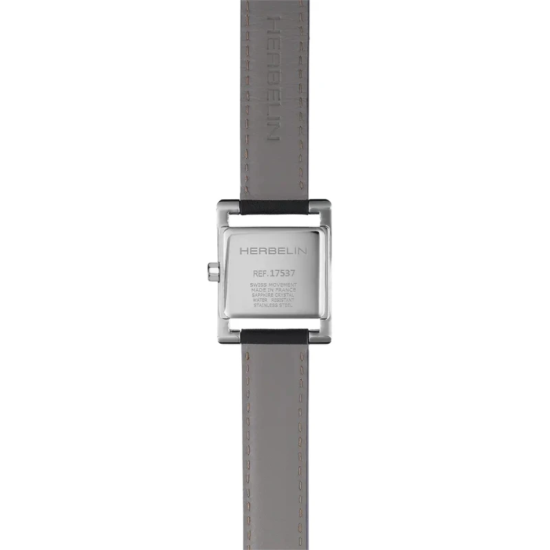 Ve AVENUE – QUARTZ – ACIER & CUIR NOIR | Club de la Montre