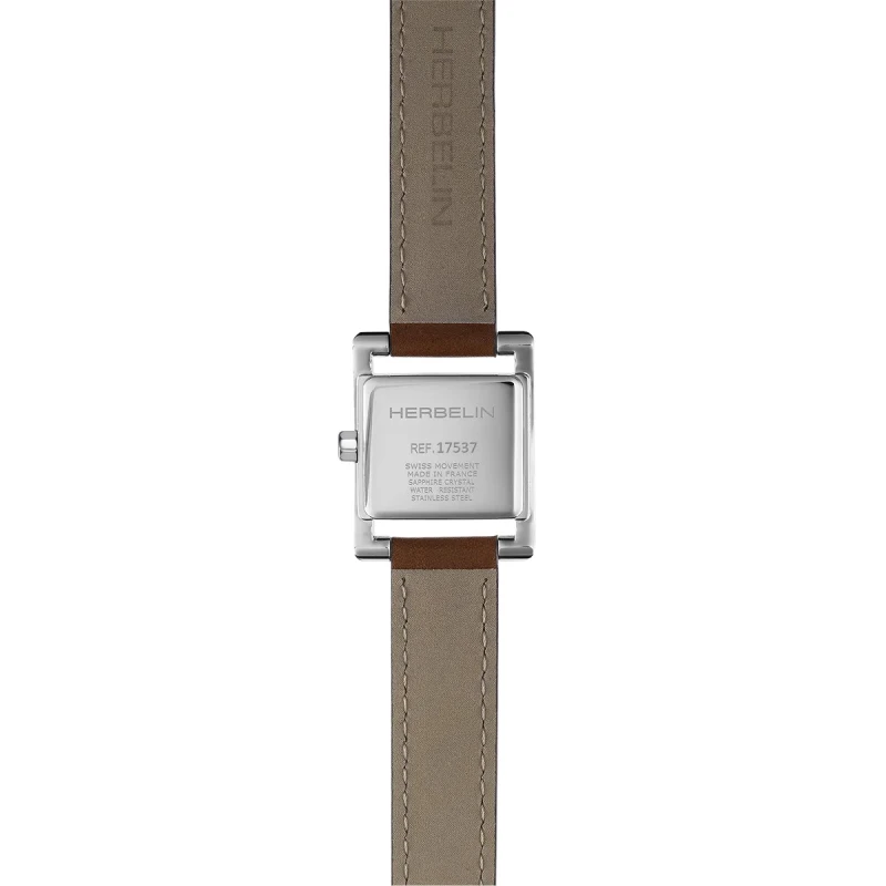 Ve AVENUE – QUARTZ – ACIER & CUIR CAMEL | Club de la Montre