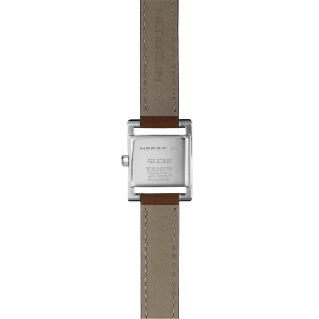 Ve AVENUE – QUARTZ – ACIER & CUIR CAMEL | Club de la Montre