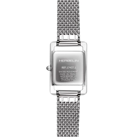 Ve AVENUE – QUARTZ – NACRE & CUIR BLEU | Club de la Montre
