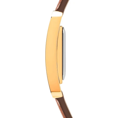 Ve AVENUE – QUARTZ – ACIER & CUIR CAMEL | Club de la Montre
