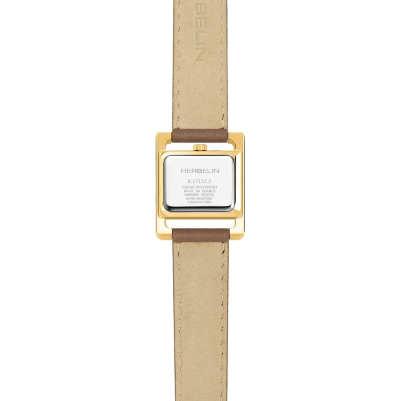 Ve AVENUE – QUARTZ – ACIER & CUIR CAMEL | Club de la Montre