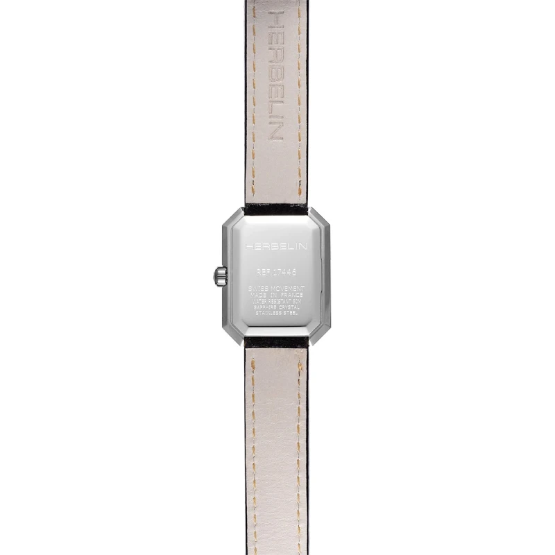 OCTOGÔNE – QUARTZ – NOIR & CUIR | Club de la Montre