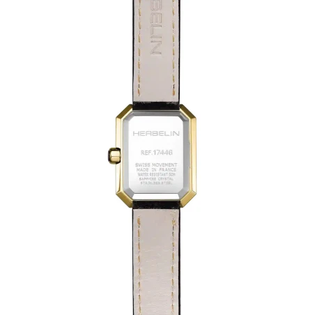 OCTOGÔNE – QUARTZ – PVD OR JAUNE & NACRE BLANCHE | Club de la Montre