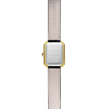 OCTOGÔNE – QUARTZ – DORÉ & CUIR | Club de la Montre
