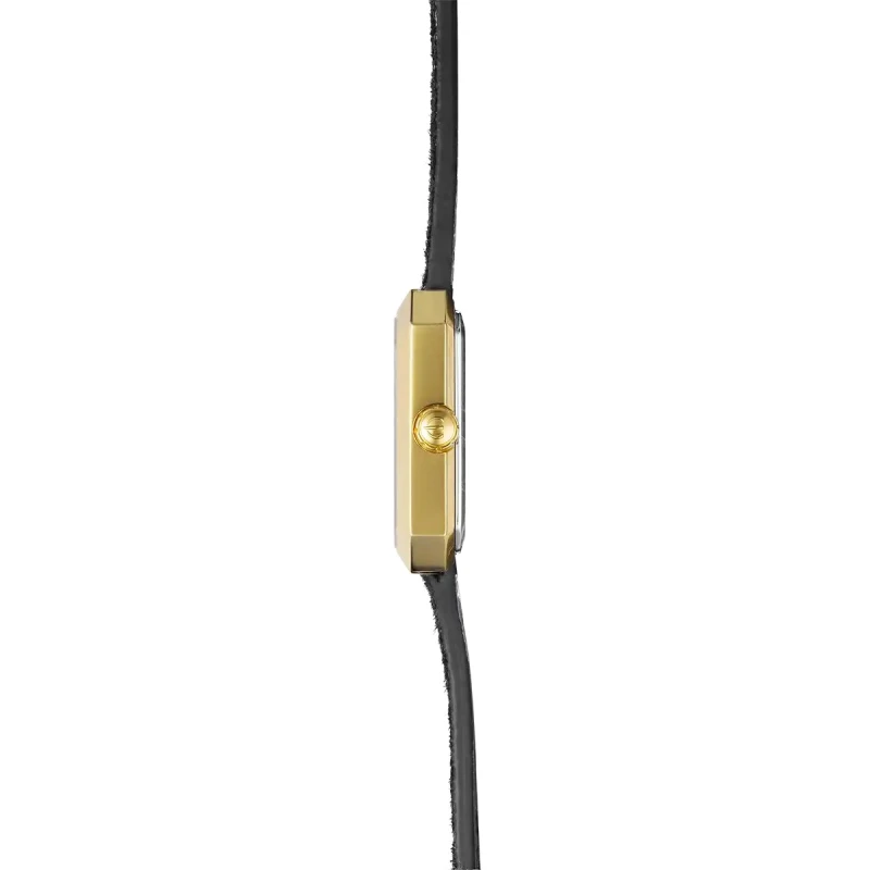 OCTOGÔNE – QUARTZ – NACRE NOIRE & CUIR | Club de la Montre