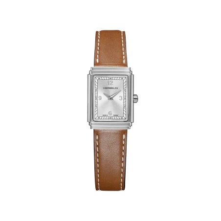 ART DÉCO – 1925’S – ACIER & CUIR CAMEL | Club de la Montre