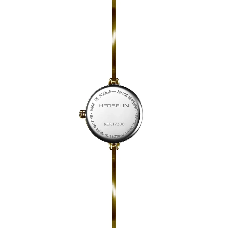 FIL – QUARTZ – PVD OR JAUNE & NACRE BLANCHE | Club de la Montre