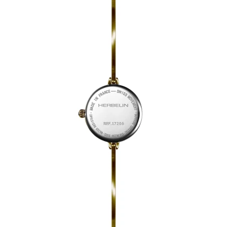 FIL – QUARTZ – PVD OR JAUNE & NACRE BLANCHE | Club de la Montre