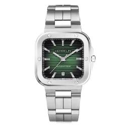Square automatique – vert & acier