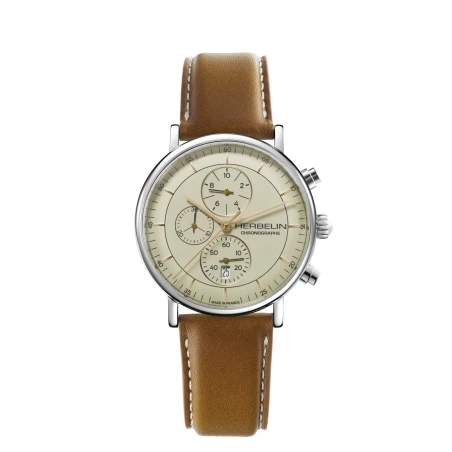 INSPIRATION – CHRONOGRAPHE – ACIER & CUIR | Club de la Montre