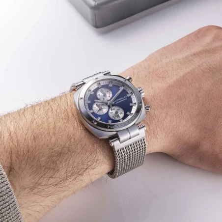 NEWPORT – HÉRITAGE CHRONOGRAPHE – MAILLE MILANAISE | Club de la Montre