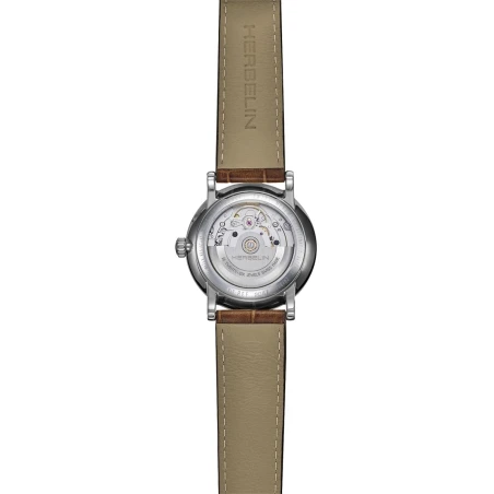 INSPIRATION – AUTOMATIQUE – ACIER & CUIR BRUN | Club de la Montre