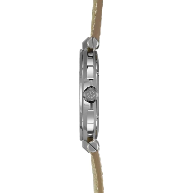 NEWPORT – QUARTZ – NOIR & CUIR BEIGE | Club de la Montre