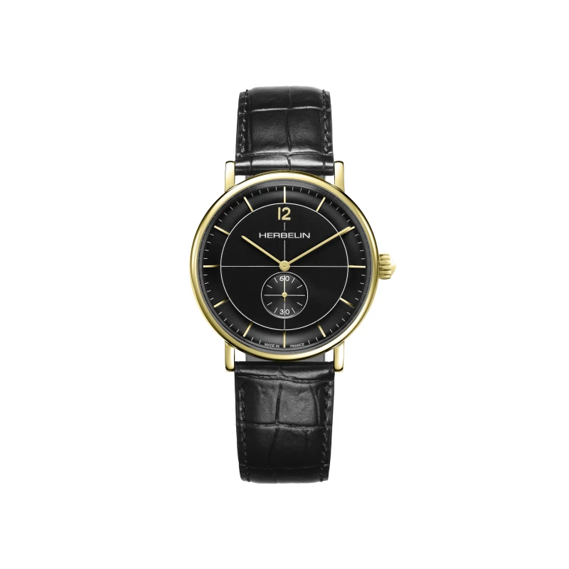 INSPIRATION – PETITE SECONDE – CUIR NOIR | Club de la Montre