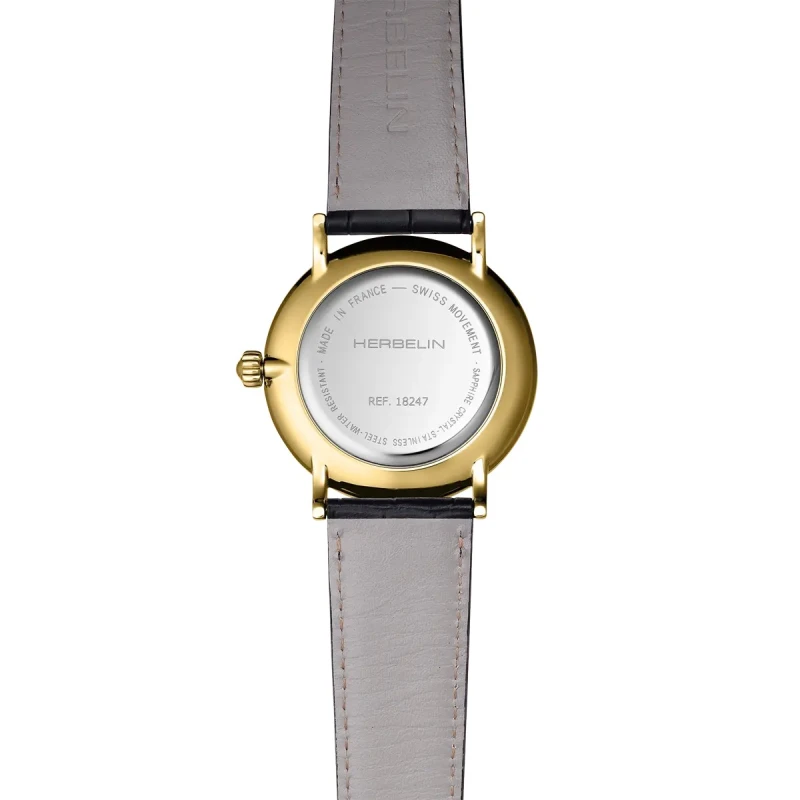 INSPIRATION – PETITE SECONDE – CUIR NOIR | Club de la Montre
