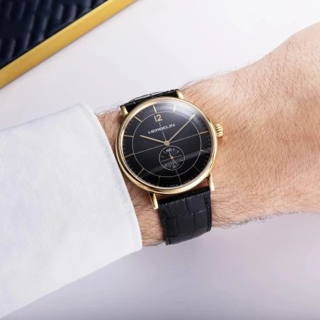 INSPIRATION – PETITE SECONDE – CUIR NOIR | Club de la Montre