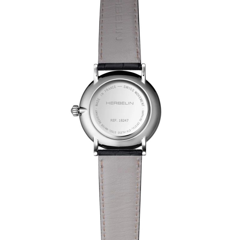 INSPIRATION – PETITE SECONDE – ACIER & NOIR | Club de la Montre