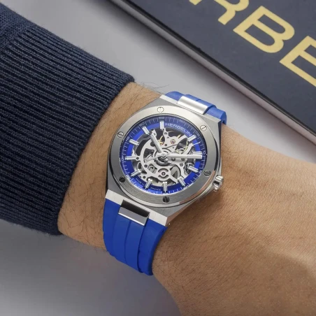 CAP CAMARAT – AUTOMATIQUE SQUELETTE – BLEU | Club de la Montre