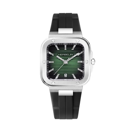 CAP CAMARAT – SQUARE – NOIR & VERT | Club de la Montre