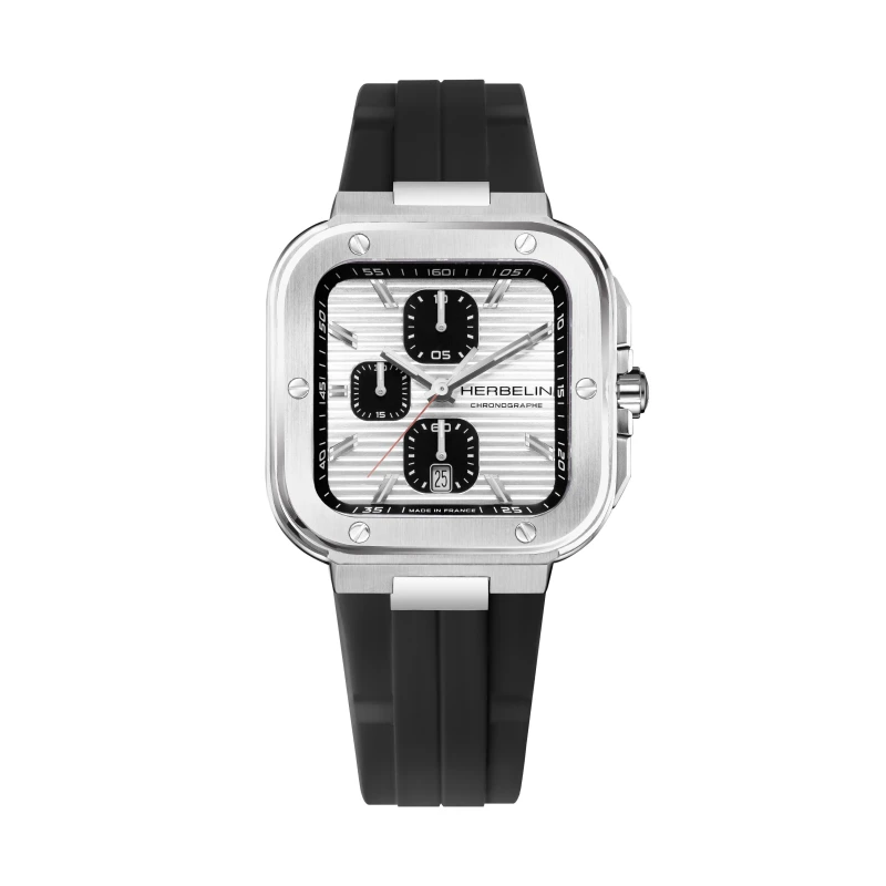 CAP CAMARAT – SQUARE CHRONO – ACIER | Club de la Montre