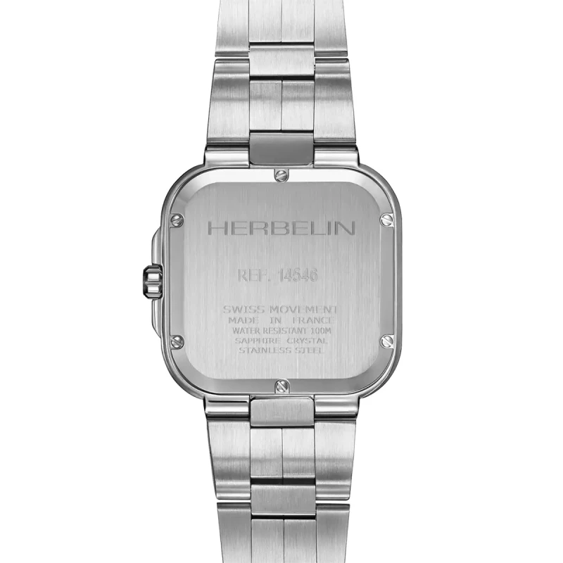 CAP CAMARAT – SQUARE QUARTZ – NOIR & ACIER | Club de la Montre
