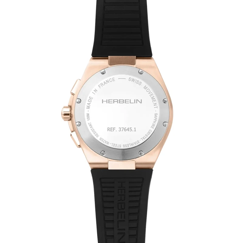CAP CAMARAT – CHRONOGRAPHE – NOIR & PVD OR ROSE | Club de la Montre