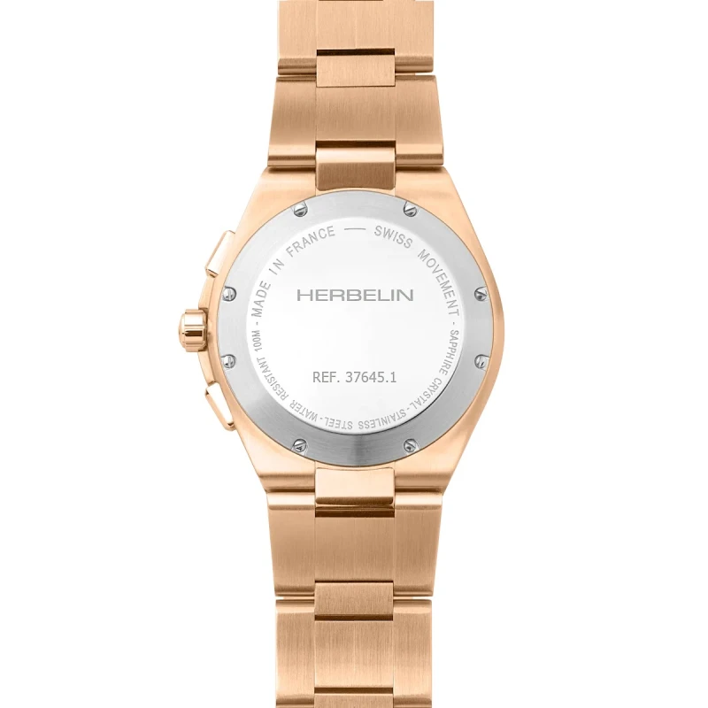 CAP CAMARAT – CHRONOGRAPHE – ACIER PVD OR ROSE | Club de la Montre