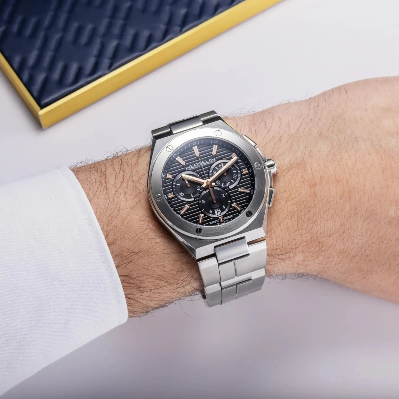 CAP CAMARAT – CHRONOGRAPHE – ACIER & PVD OR ROSE | Club de la Montre