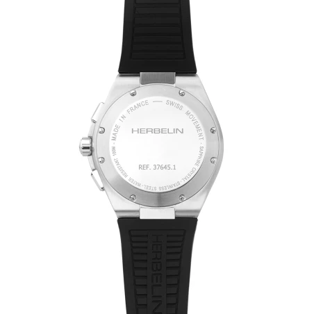 CAP CAMARAT – CHRONOGRAPHE – ACIER & FKM NOIR | Club de la Montre