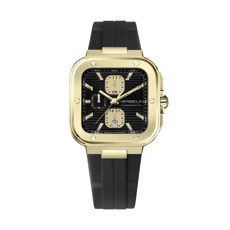 CAP CAMARAT – QUARTZ – ACIER BICOLORE & FKM | Club de la Montre