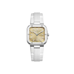 Square dame – champagne & blanc