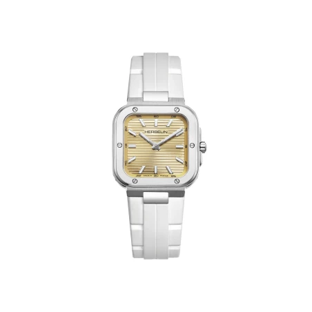 CAP CAMARAT – SQUARE DAME – CHAMPAGNE & BLANC | Club de la Montre