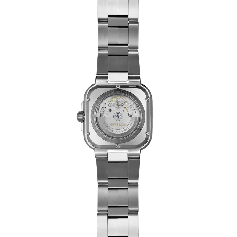 CAP CAMARAT SQUARE – AUTOMATIQUE – BLEU & ACIER | Club de la Montre