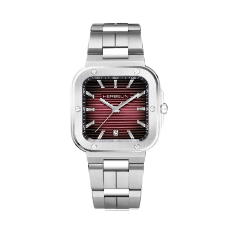 CAP CAMARAT – SQUARE QUARTZ – ACIER & ROUGE | Club de la Montre