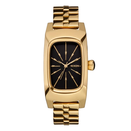 Montre Nixon - Frank Mid Century Gold Black | Club de la Montre