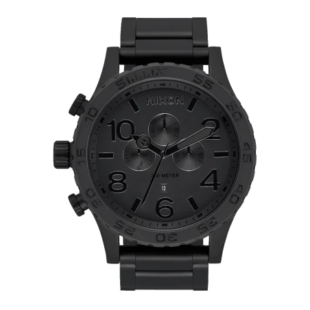 Montre Nixon - 51-30 Chrono 30/185 All Matte Black | Club de la Montre