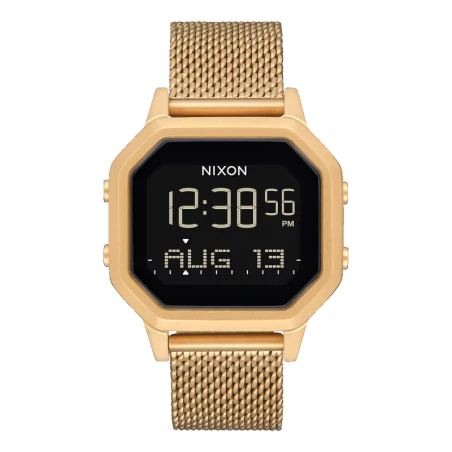 Montre Nixon - Siren Milanese All Gold | Club de la Montre