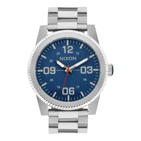 Montre Nixon - Corporal Stainless Steel Silver Indigo | Club de la Montre