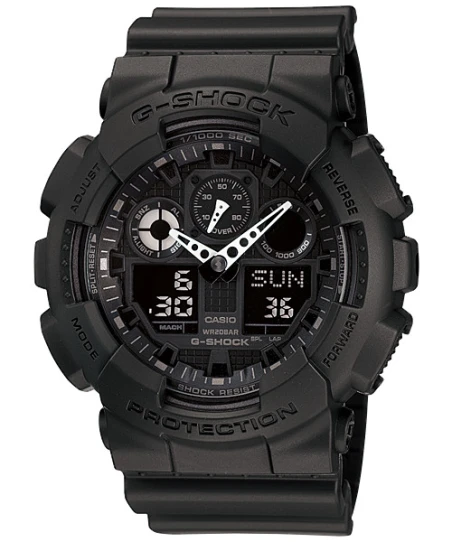 Montre Casio - G-Shock - GA-100-1A1ER | Club de la Montre