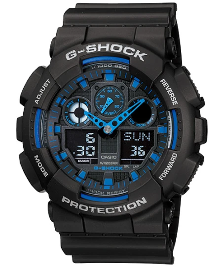 Montre Casio - G-Shock - GA-100-1A2ER | Club de la Montre