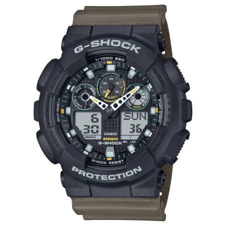 Montre Casio - G-Shock - GA-100TU-1A3ER | Club de la Montre
