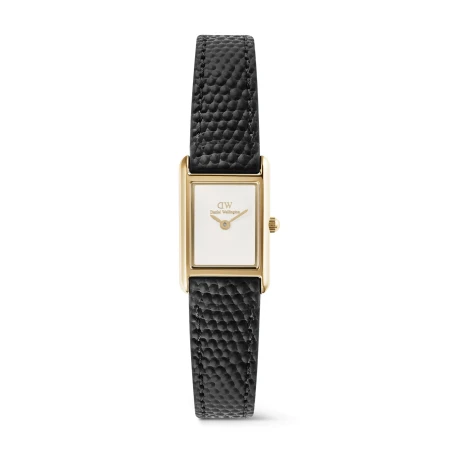 Montre Daniel Wellington - Bound Mini Black Lizard Gold - 17mm