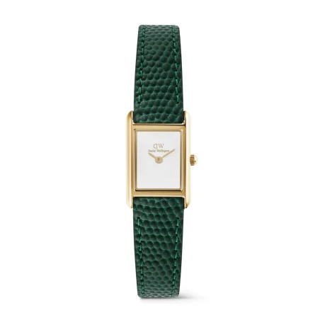 Montre Daniel Wellington - Bound Mini Green Lizard Gold - 17mm