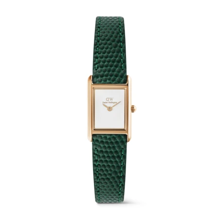 Montre Daniel Wellington - Bound Mini Green Lizard Rose Gold - 17mm