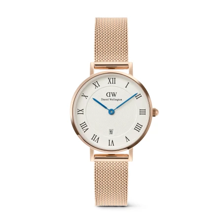 Montre Daniel Wellington - Petite Roman Numerals Date Rose Gold - 28mm