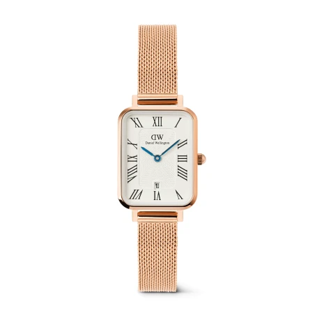 Montre Daniel Wellington - Quadro Melrose  Roman Numerals Date - 20mm