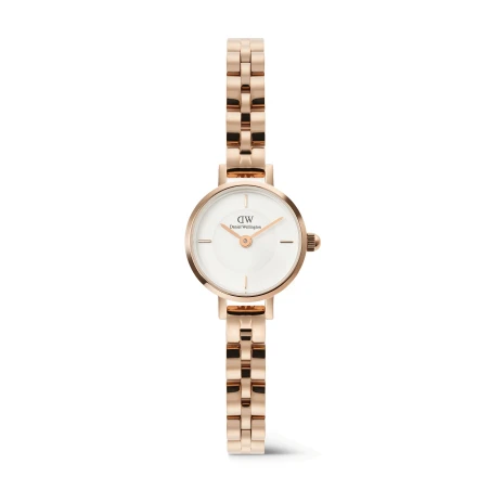 Montre Daniel Wellington - Petite Mini Arch 3-link White Rose Gold - 19mm