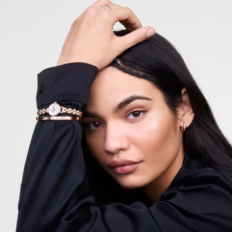Montre Daniel Wellington - Petite Mini Arch 3-link White Rose Gold - 19mm