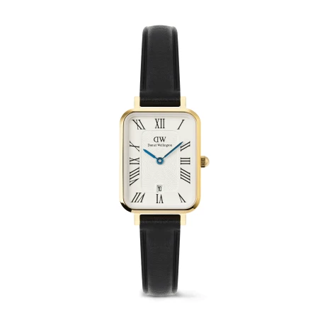Montre Daniel Wellington - Quadro Roman Numerals Date Sheffield Gold - 20mm